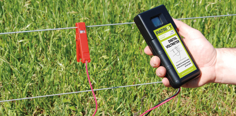 PATRIOT DIGITAL VOLTMETER FENCE TESTER